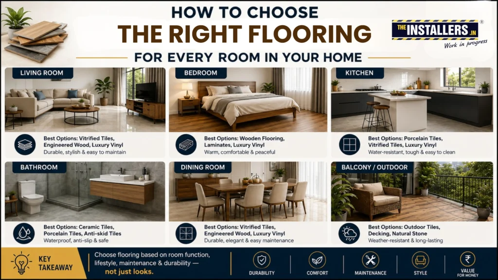 Right Flooring for Every Room