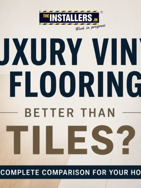 Luxury vinyl flooring