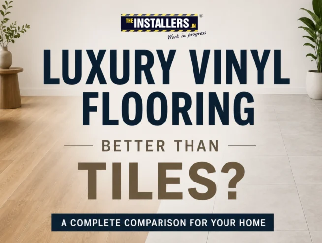 Luxury vinyl flooring
