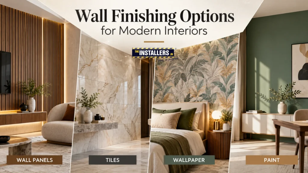 Wall Finishing Options