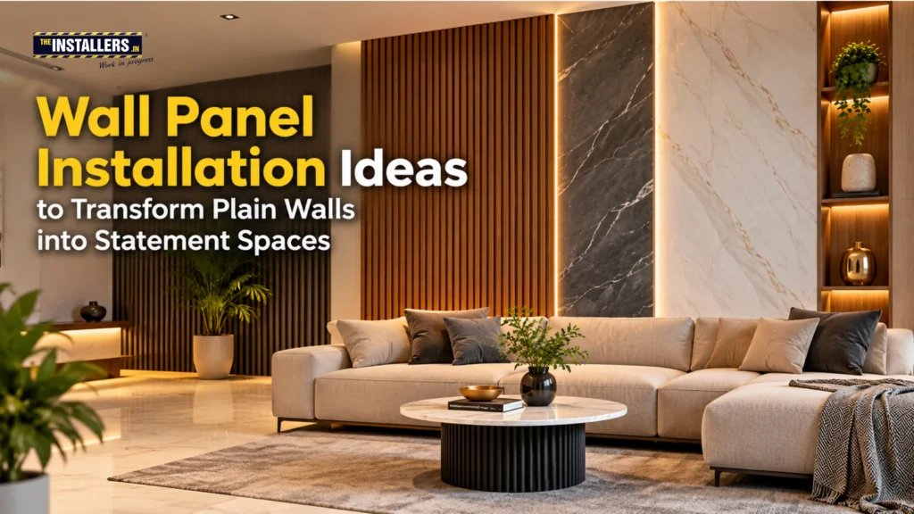 Wall Panel Installation