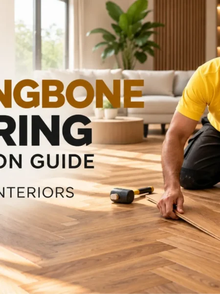 Herringbone flooring